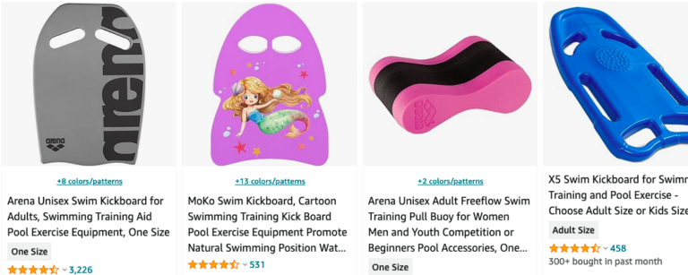 Types of Swimming Equipment and the Best Age for Swimming Training